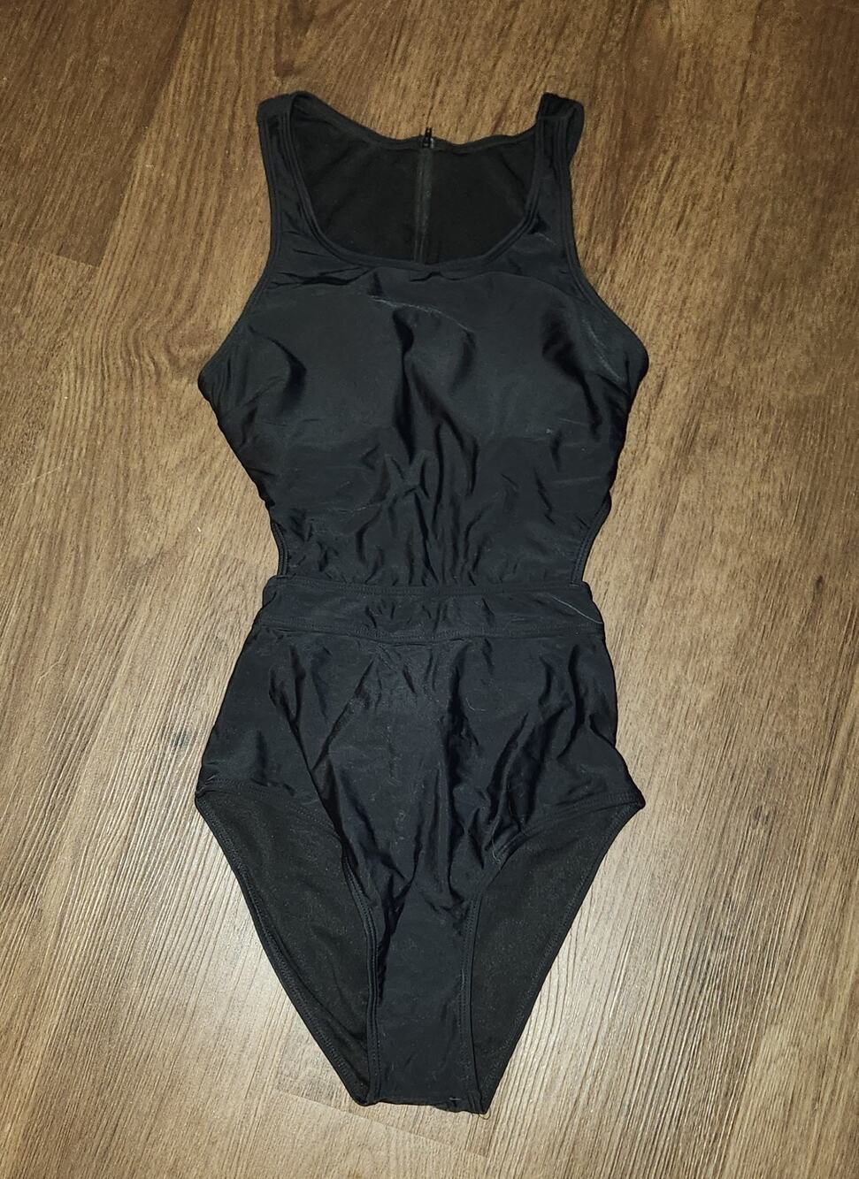NWT. Women's Tempt Me Bathing Suit. One-piece. Black. Small